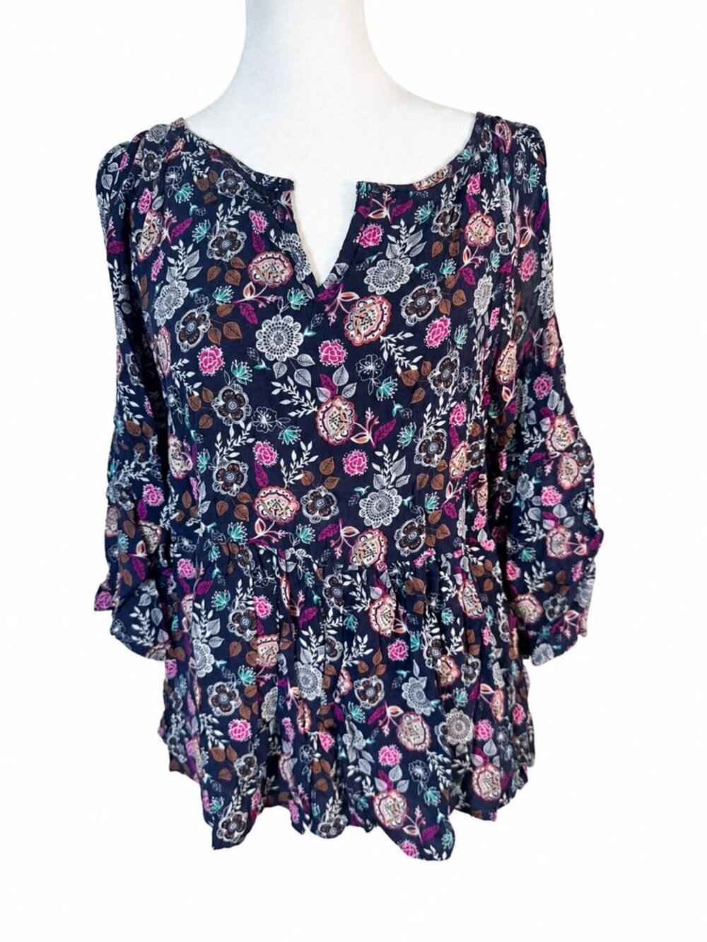 Wallpapher floral blouse small